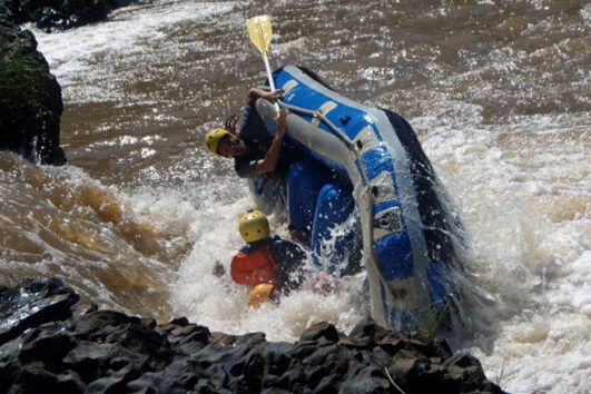 One Day  Water Rafting trip on the Tana River